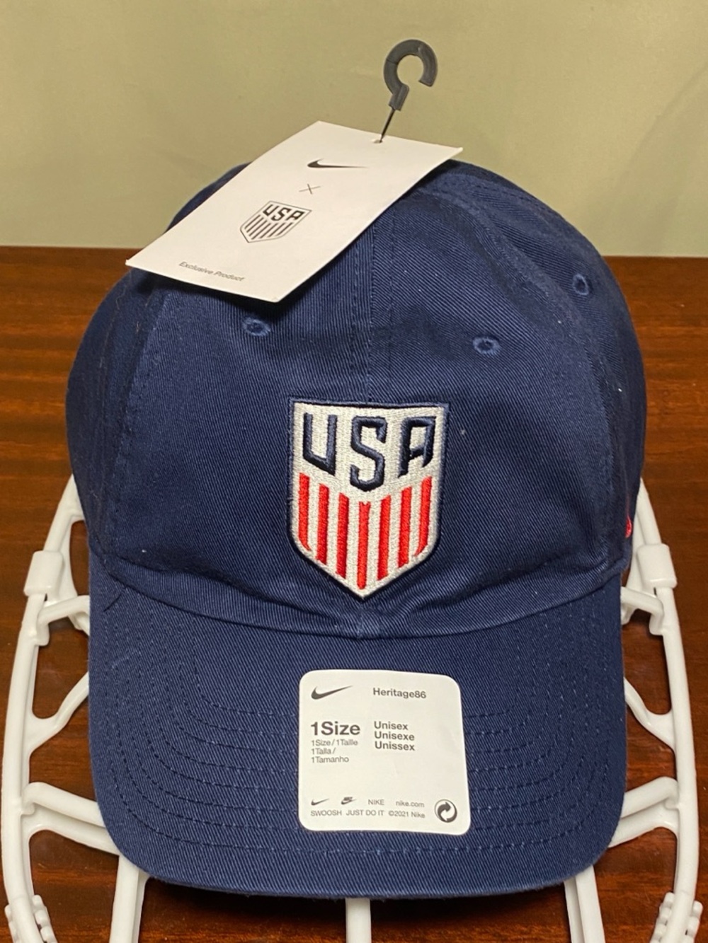 Team USA Nike Heritage86 Exclusive Dri-Fit  Campus Cap College Navy Unisex NWT